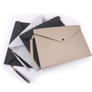 14" Felt iPad and Document Carry Folder 04